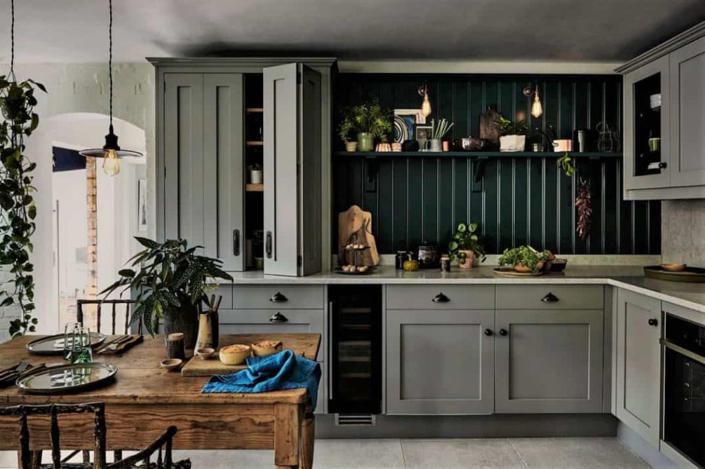 Colour Kitchen Accent Wall
